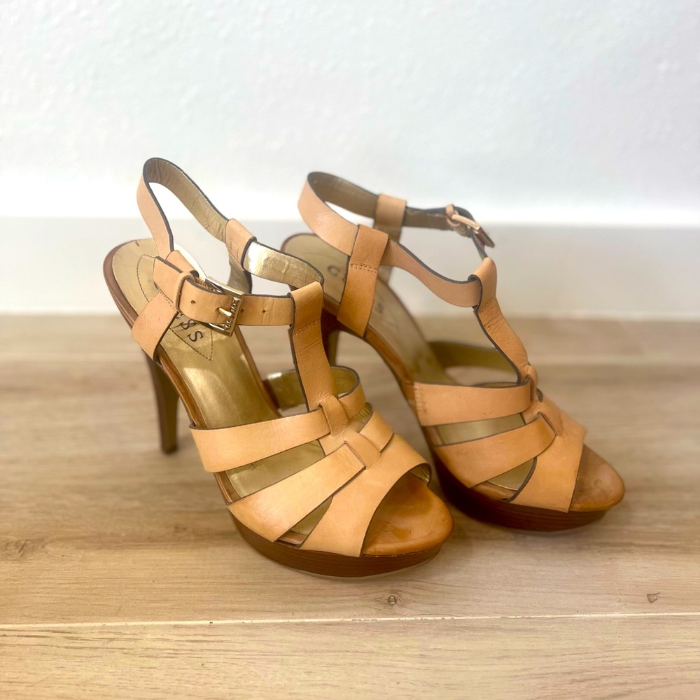 Platform Guess Heels
